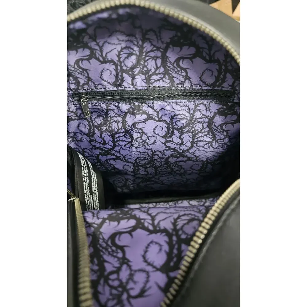 Loungefly x Disney Maleficent Sleeping Beauty Backpack RARE - Picture 5 of 5